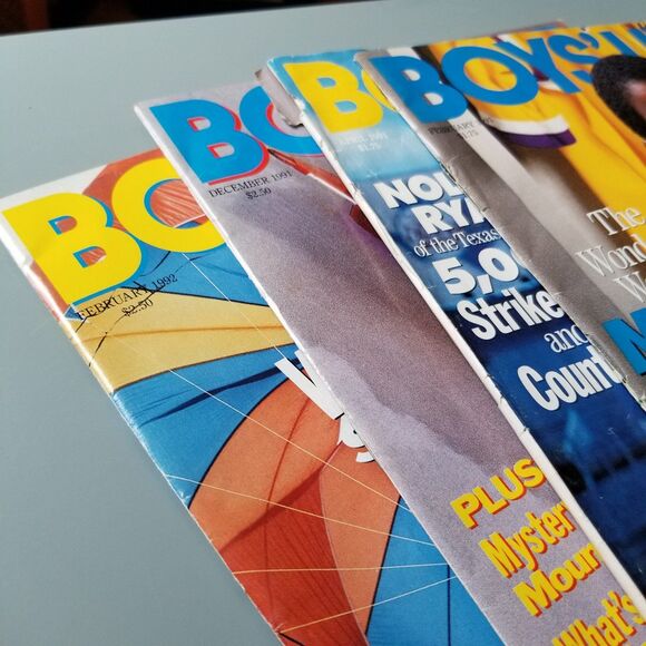 Boys Life Magazine bundle 4 magazines 1991 & 1992 - Picture 7 of 7